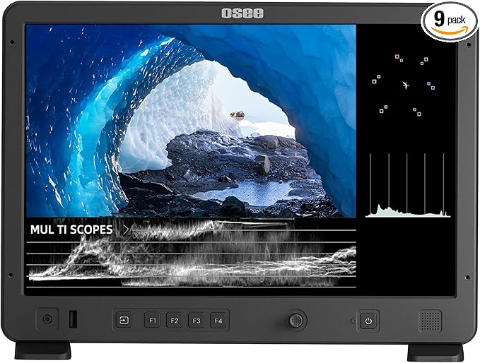 osee Mega 15S 15inch 1500 Nits Higher Bright Pro HDR Field Production Monitor by osee