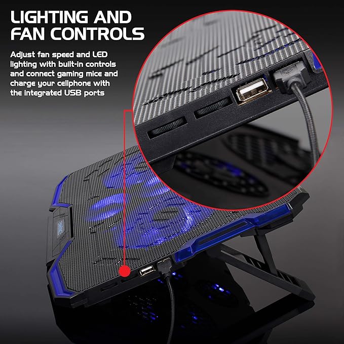 ENHANCE Cryogen Gaming Laptop Cooling Pad - Image 5