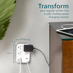 Philips EZFit 5-Outlet Extender Wall Tap - Image 6