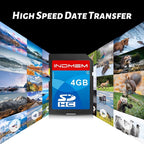 INDMEM SD Card 4GB, 8 Packs Class 4 4GB Flash Memory Card MLC Standard Secure - Image 6