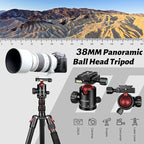 JOILCAN Tripod for Camera, Heavy Duty Travel Tripods for Spotting Scope - Image 3