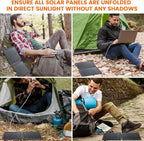 REDIGOO Portable 10W Solar Panel Charger, Mini Solar Panel - Image 5
