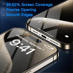 Uyiton Anti-Blue Light for iPhone 15 Pro Screen Protector - Image 6