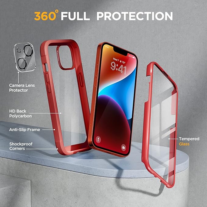 Miracase Glass Series Designed for iPhone 14 Plus Case 6.7 inch, 2023 Upgrade - Image 4