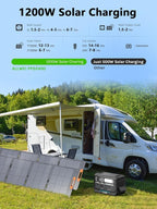 ALLWEI 2400W LiFePO4 Portable Power Station, 2048Wh Solar Generator - Image 7