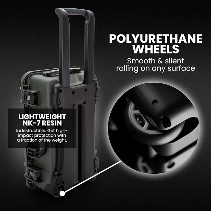 NANUK Wheeled Series 935 Lightweight NK-7 Resin Waterproof Protective Case - Image 2
