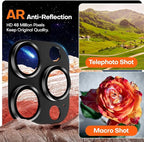 Camera Lens Protector for iPhone 16 Pro Max/16 Pro/iPhone 15 Pro Max/15 - Image 4