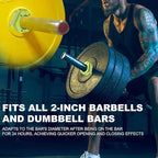 Magnetic Barbell Clamps 2 Inch Olympic – Quick Release Barbell Collars - Image 2