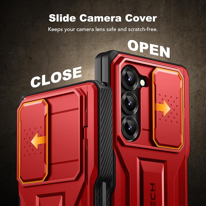 TONGATE for Z Fold 6 Case, Full-Body Military Drop Phone Case for Samsung - Image 6