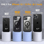 Miracase Magnetic for iPhone 12/12 Pro Case 6.1 inch, Upgrade Full-Body Clear - Image 7