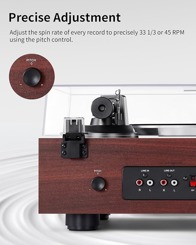 ANGELS HORN Bluetooth Turntable - Image 3