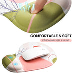 JIKIOU Mouse Pad, 2 Pack Ergonomic Mouse Pads - Image 4