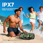Portable Bluetooth Speaker 80W RMS, 120W Peak Loud Subwoofer Wireless Stereo - Image 3