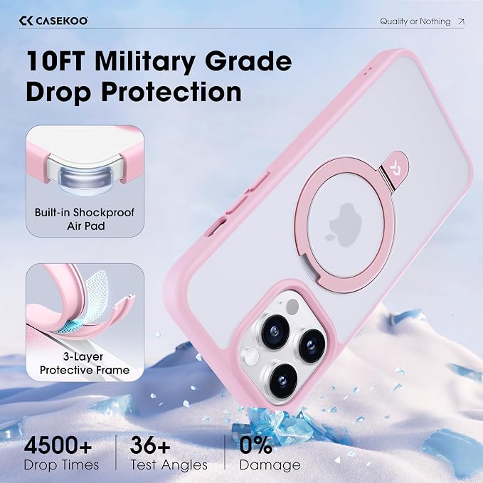 CASEKOO Designed for iPhone 16 Pro Case - Image 5