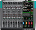 Depusheng PA8 Professional Audio Mixer Sound Board Console Desk System by Depusheng