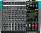 Depusheng PA8 Professional Audio Mixer Sound Board Console Desk System by Depusheng
