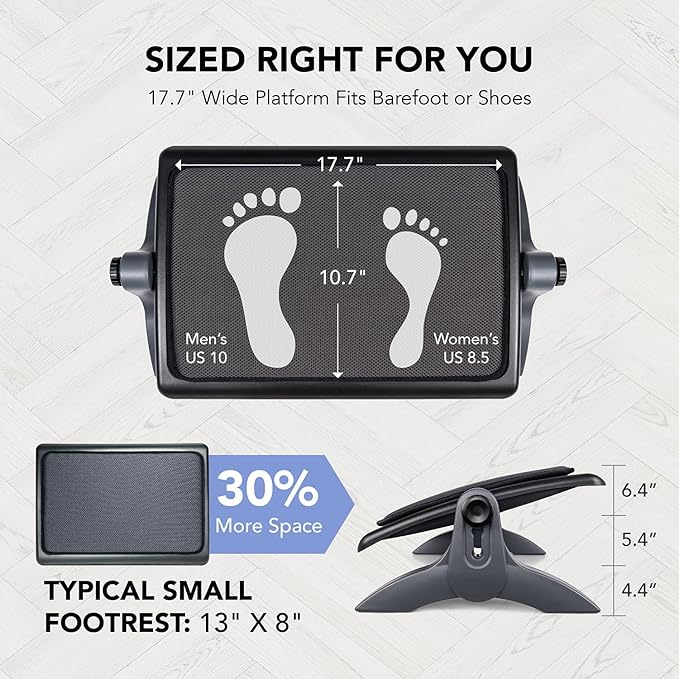 EHO Ottoman, Ergonomic Foot Rest - Image 2