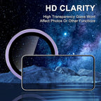 for Samsung Galaxy S25 Edge Camera Lens Protector, Individual Metal Ring - Image 5