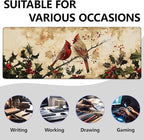 Cardinal Large Mouse Pad, Gaming Mouse Pad, Keyboard Mat, Non-Slip Rubber Base - Image 2