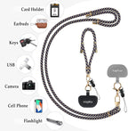 Universal Phone Lanyard with Wrist Strap, Adjustable Crossbody Cell Phone - Image 6