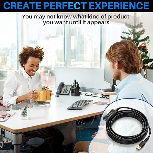 USB 3.0 Active Extension Cable 25 Feet, Long USB Type-A Male to Female Extender - Image 7