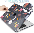 MEEgoodo Case for MacBook Pro 13 inch Case 2022 2021 2020 New A2338 M2/M1 A2251 - Image 3