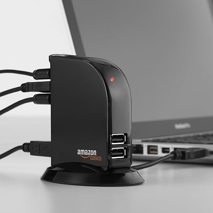 Amazon Basics 7 Port USB 2.0 Hub Tower - Image 7