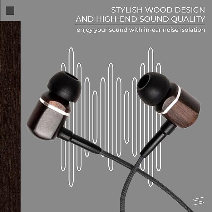 Symphonized Wired Earbuds with Microphone – 90% Noise Cancelling Ear Buds with - Image 3