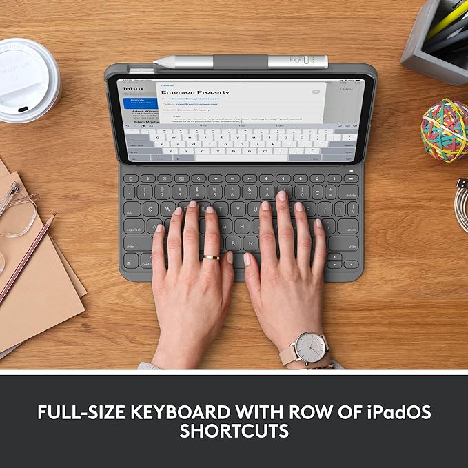 Logitech Slim Folio Keyboard Case - Image 2