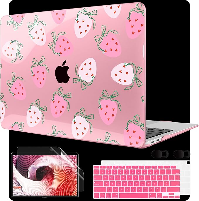 MEEgoodo for MacBook Air 13 inch Case 2021 2020 2019 2018 Released A2337 M1 by MEEgoodo