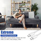 Samsung Fast Charger 2Pack 10FT Long USB C Samsung Charger Fast Charging Cord - Image 7