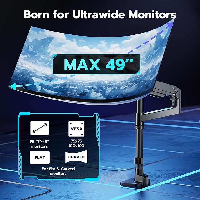 ARES WING Heavy-Duty Monitor Mount - Image 4