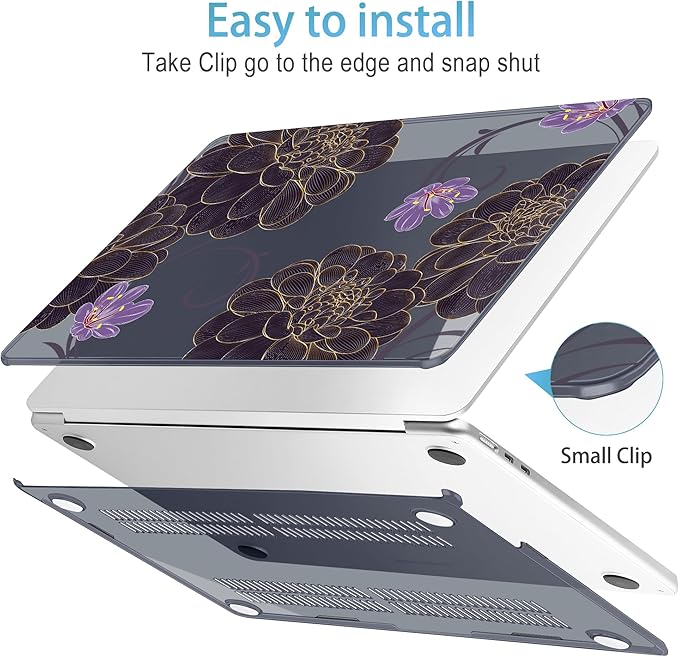 Mektron for 2025 M4 MacBook Air 13.6 Inch A3240 Case Fits 2023 A2681 M2 2024 - Image 3