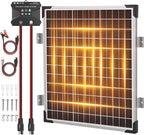 Voltset 50W Solar Panel Kit - 12V Solar Battery Charger Maintainer - IP67 by Voltset