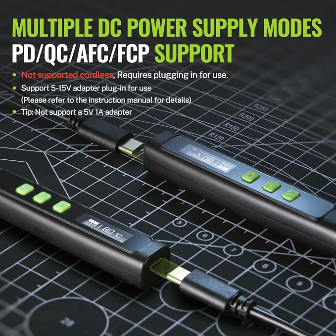 WORKPRO DC Soldering Iron Kit, Fast Heating Soldering Iron Pen - Image 3