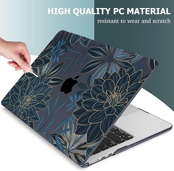 Mektron for 2025 M4 MacBook Air 13.6 Inch A3240 Case Fits 2023 A2681 M2 2024 - Image 7