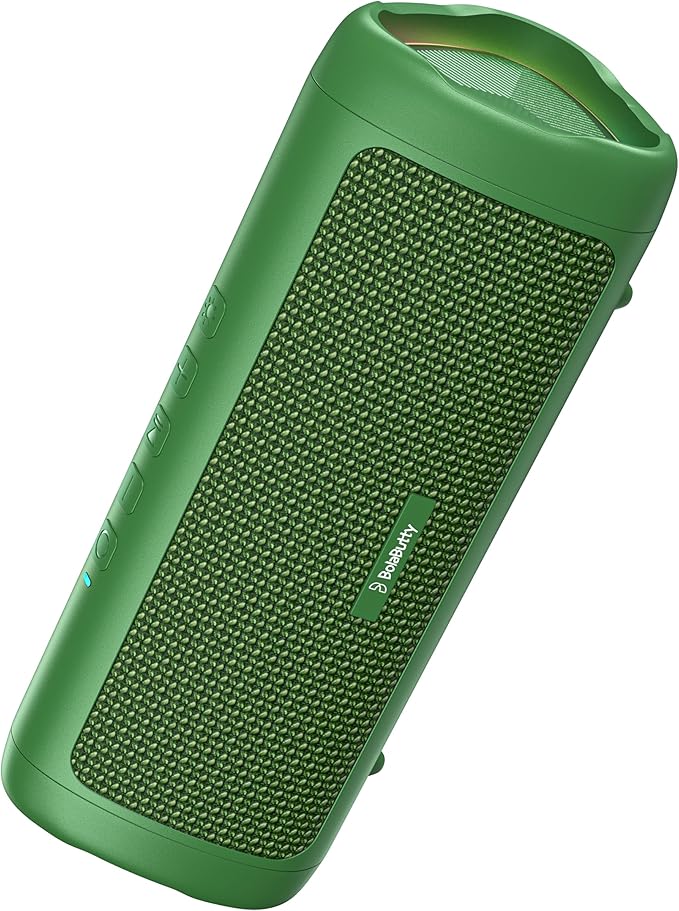 Bluetooth Speaker, 20W HD Sound, Portable Wireless, IPX5 Waterproof, by BolaButty