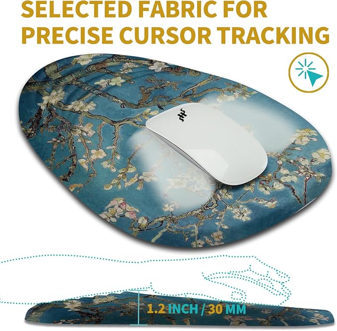 Hokafenle Ergonomic Mouse Pad Wrist Support - Image 5