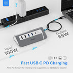 USB C Hub Multiport Adapter, Mosirui 9-in-1 USB-C Docking Station - Image 6