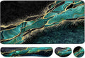 Keyboard Mouse Pad Set, Extended Mouse Pad+Keyboard Wrist Rest Support by WBWEIRDBEAST