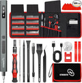 STREBITO 144-Piece Upgraded Electric Screwdriver, Max 0.7 N.m, 120 Magnetic Bits by STREBITO