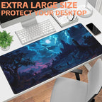 Mouse Pad Large Gothic Graveyard Non-Slip Game Desk Mat - Image 6