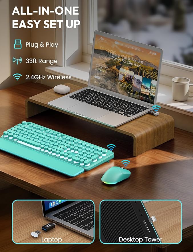 Wireless Keyboard and Mouse Combo - Image 5