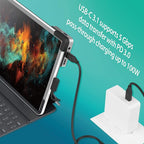 j5create iPad Pro USB C Hub- 6-in-1 Travel Dock - Image 4