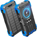 Solar Charger Power Bank, 42800mAh Wireless Portable Charger by Sudrov
