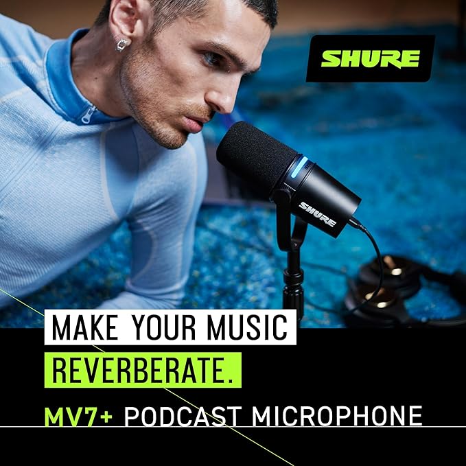 Shure MV7+ Podcast Dynamic Microphone - Image 5