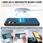 TUCCH Case Wallet for Galaxy S25, Removable Wrist Strap PU Leather Magnetic - Image 4