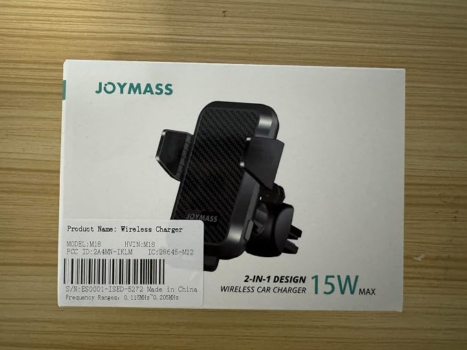 Wireless Car Charger, 15W Fast Charging Auto Clamping Car Charger Cell Phone - Image 7