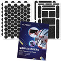 4Pack Phone Grip Tape, Finger Grip Stickers Decal Waterproof Pre-Cut Non Slip by ACFELLE