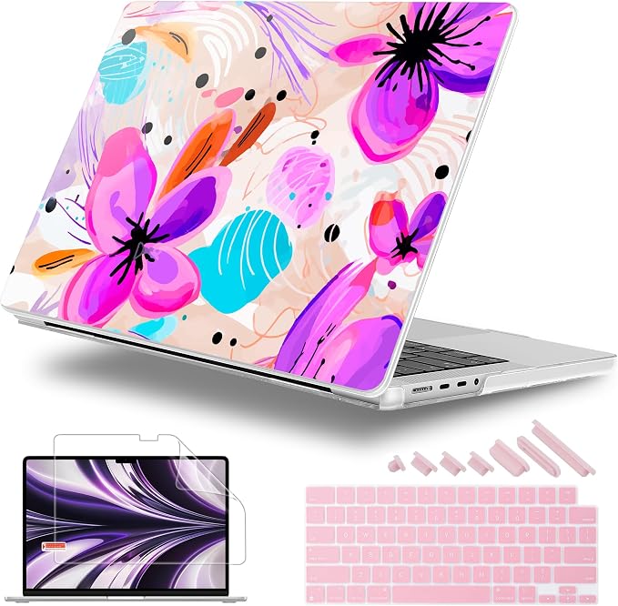 for MacBook Pro 16 inch Case 2021 2022 2023 2024 Release A3186 A3403 M4 A2991 by WelcomeViseNewitems